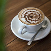 Café. Desayuno Hotel Cottage Montevideo Uruguay