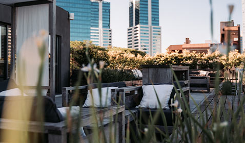 Rooftop de Hotel Cottage