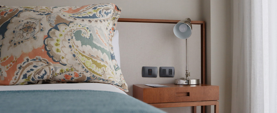 Habitación Superior de Hotel Cottage Carrasco con desayuno en la cama